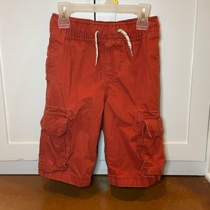Gap Kids boys pull-on cargo shorts, size L, color: orange